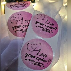 50 ct Love Your Order Stickers